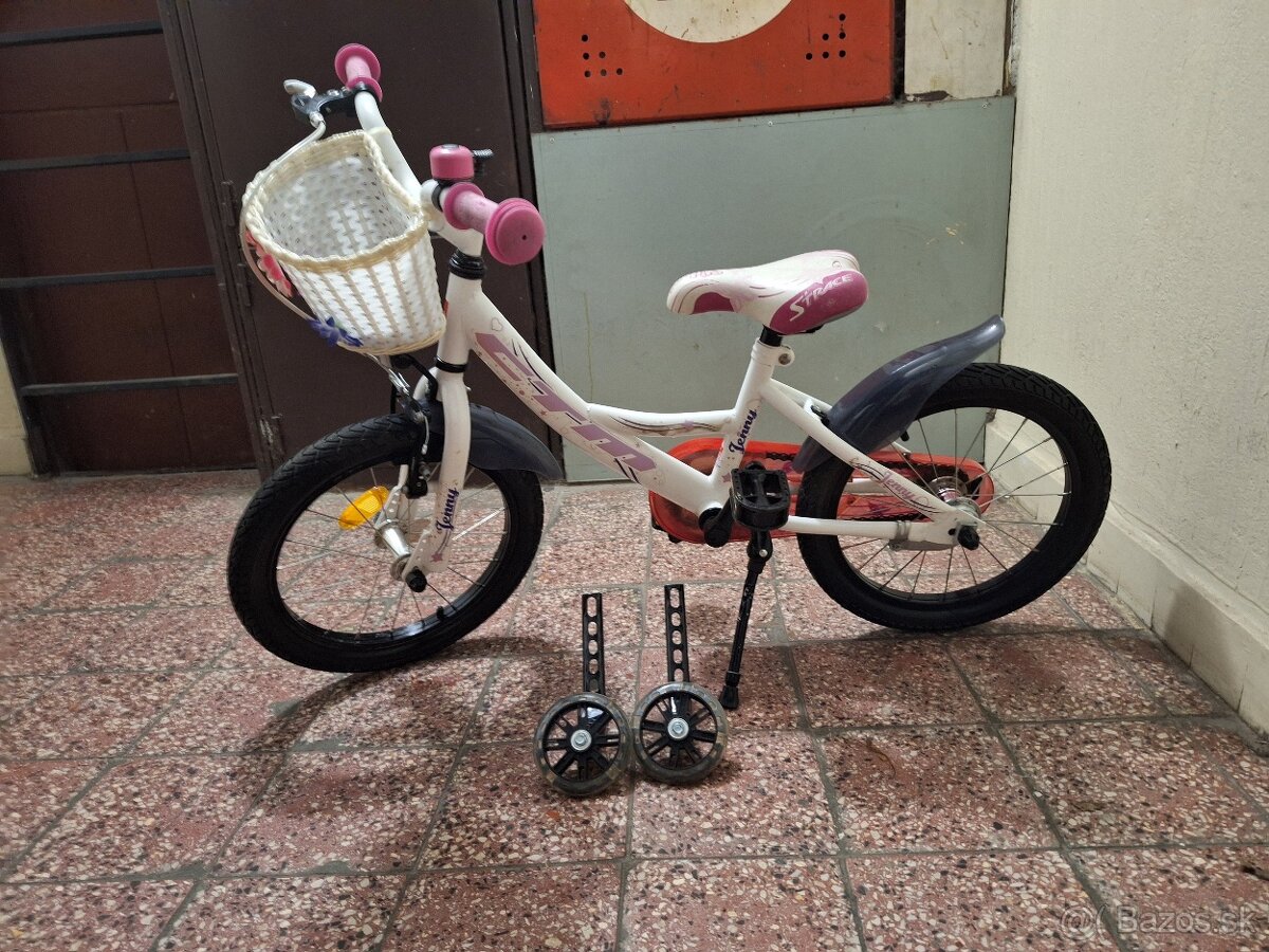 Predám detský bicykel 16kola Ctm biely - 3