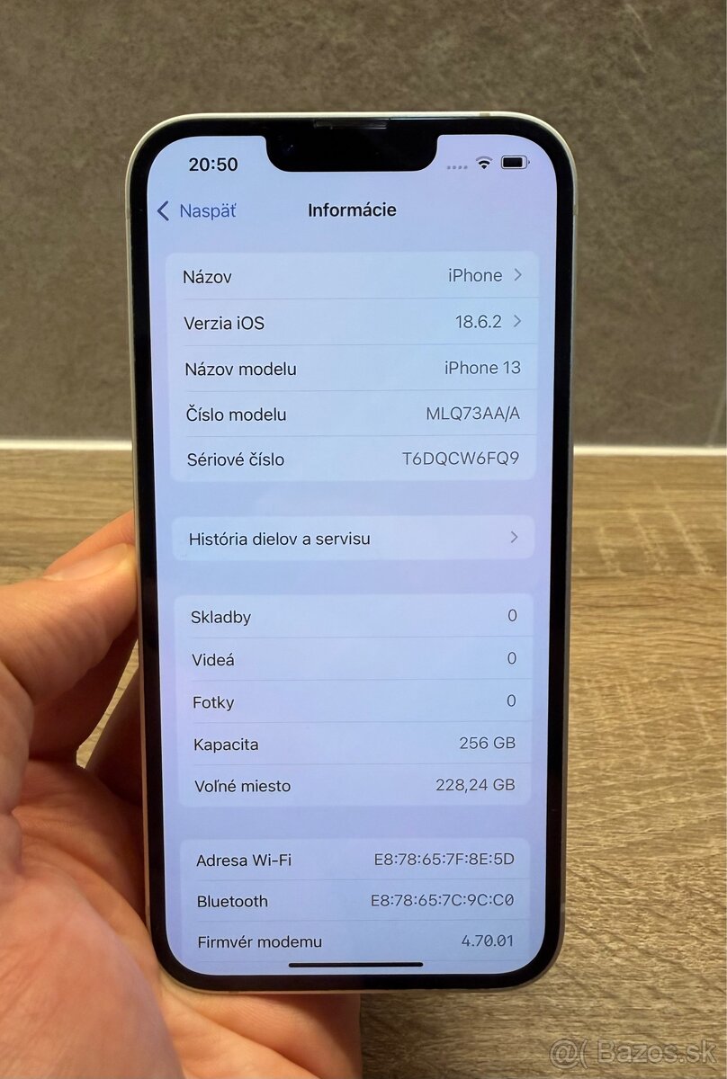 Predám iPhone 13, 256 GB, farba Starlight - 3
