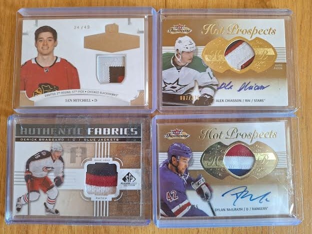 Hokejove karty,kartičky jersey patch rookie auto - 3