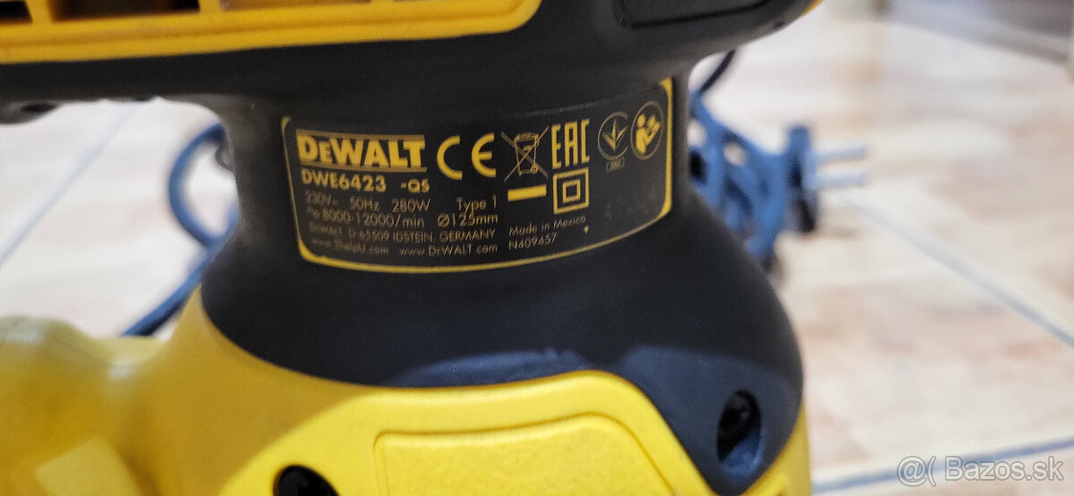 Dewalt DWE6423-QS excentricka bruska - 3