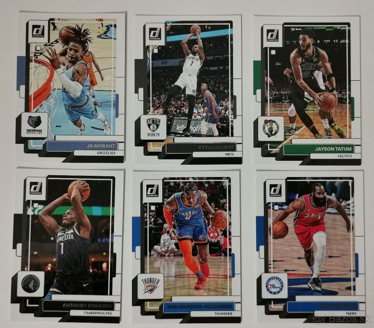Karty NBA - komplet base set 200 kariet - Donruss 22-23 - 3