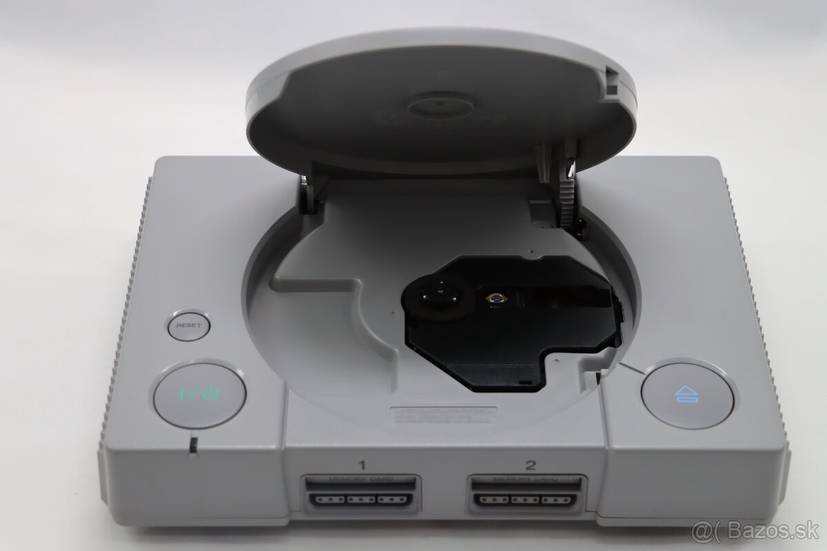 PS1 SCPH-9002 + ovládač + káble + karta - 3
