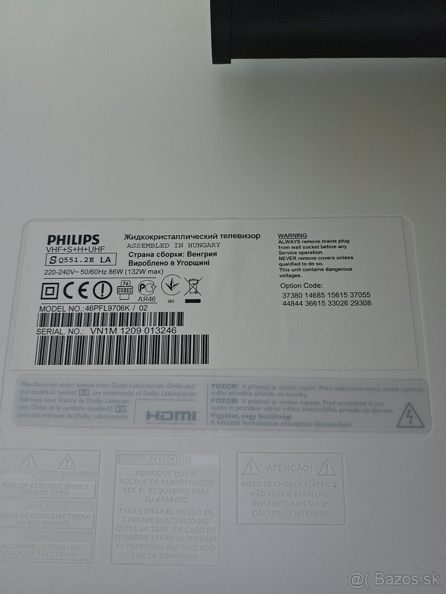 Philips TV 46" - 3
