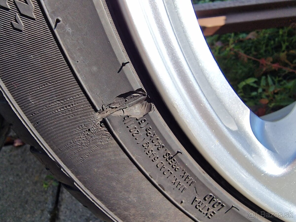 Audi R16 disky 7J ET31 + pneu 205/45 r16 - 3