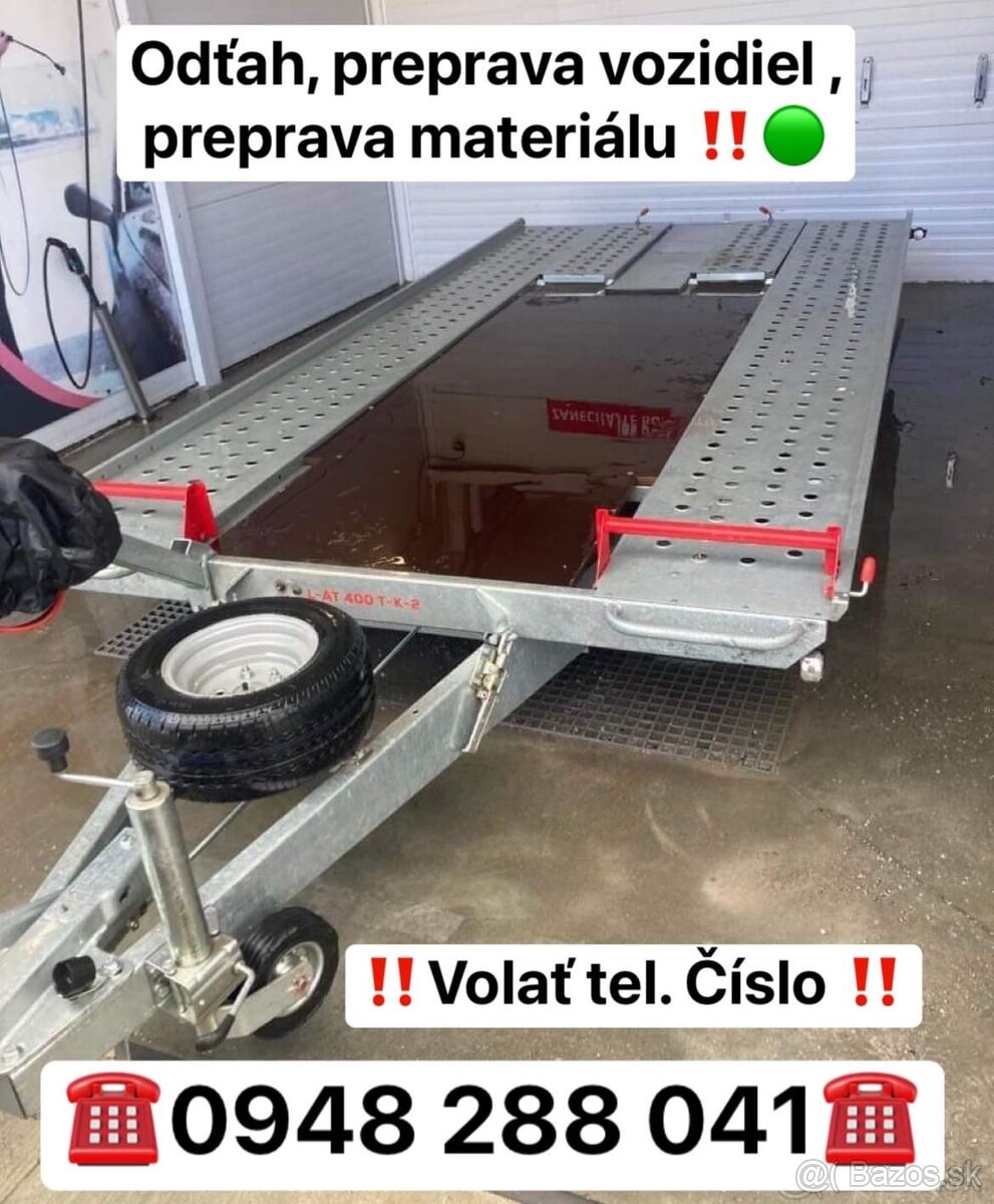 Ponúkam prepravu vozidiel /odtah vozidiel/preprava materiálu - 3