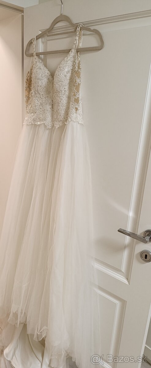Svadobné šaty 36-38 - 3