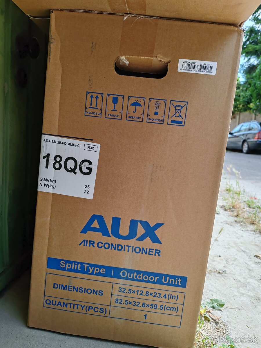 Predám novú klimatizáciu AUX 5,3kw €660,-A++/A+ - 3