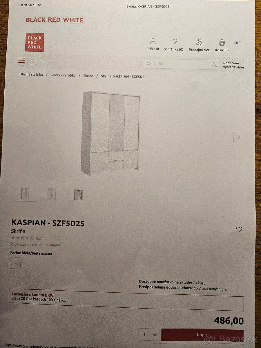 NOVÁ-SKRIŇA-ZN.KASPIAN-SZF5D2S - 3