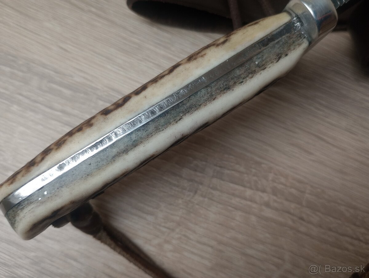 Starý poľovnícky nôž Carl Schliper Solingen Germány - 3