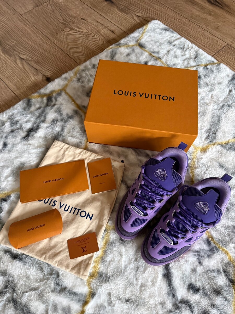 Louis Vuitton Trainer Sneaker Purple – veľ. 46 - 3