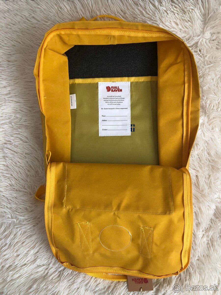 Batoh Fjällräven Kanken žltý - 3