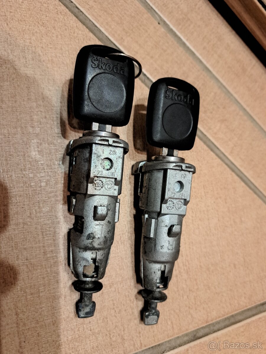 Sada zámkov Škoda Fabia 2 - 3