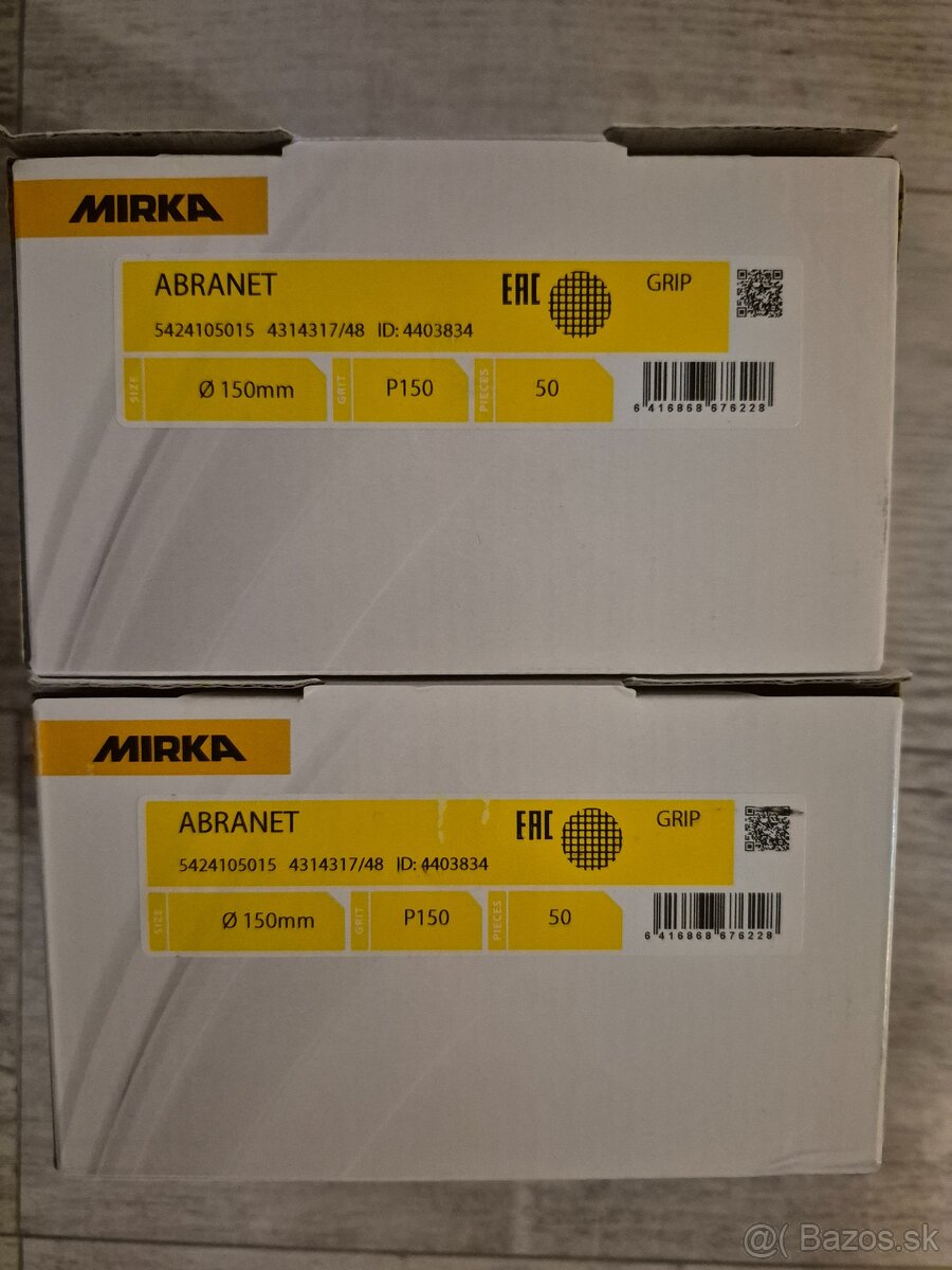 Mirka brúsne papiere 150 - 3