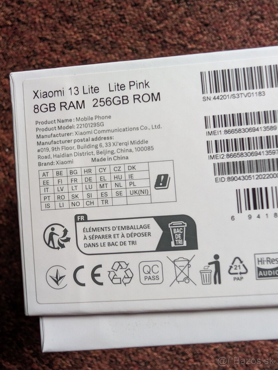 Xiaomi 13 lite, 256 GB - 3