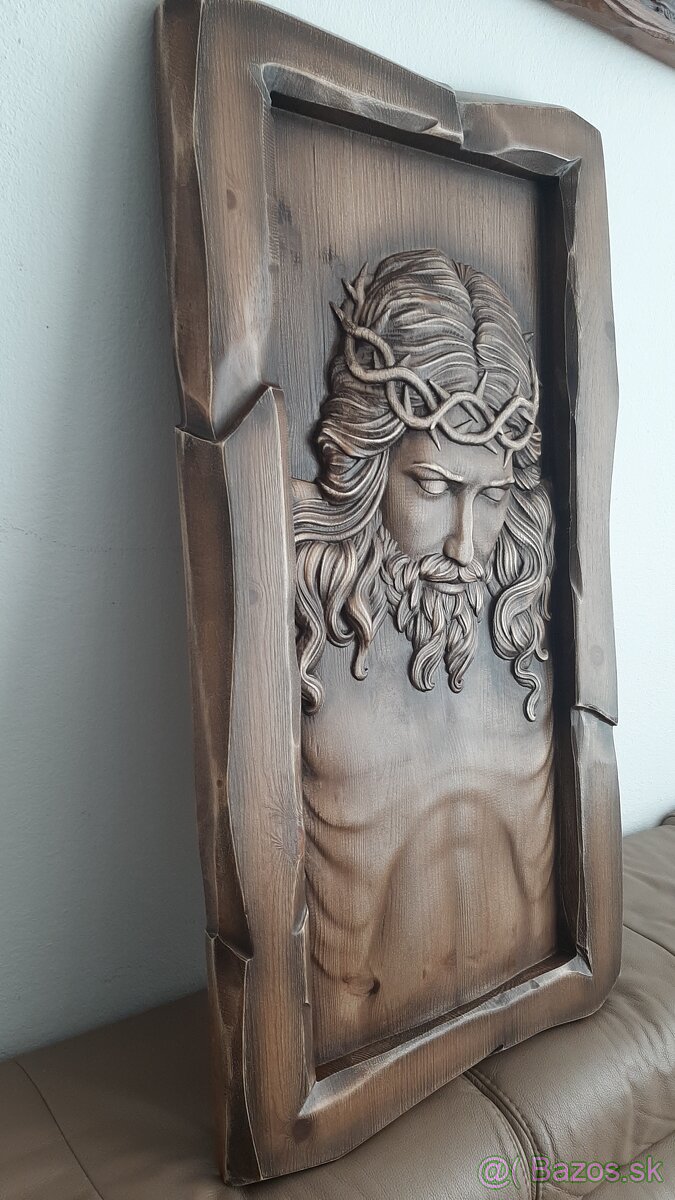 Drevený obraz 45×84cmhr.4cm. - 3