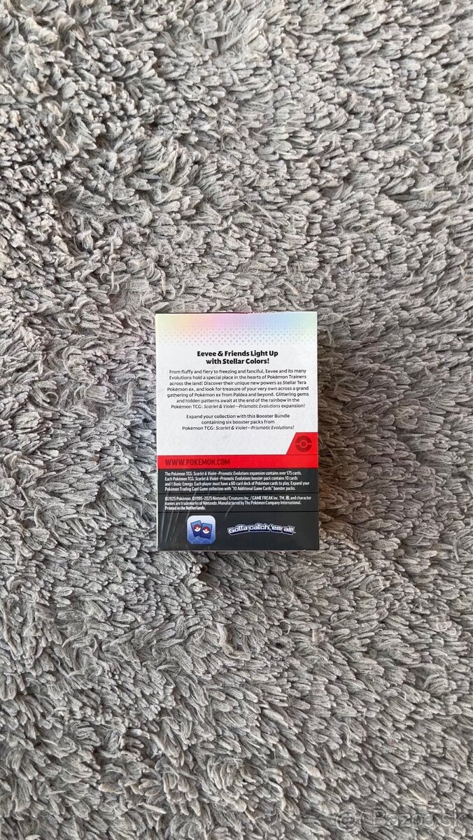 Pokémon Scarlet & Violet Prismatic Evolutions Booster Bundle - 3