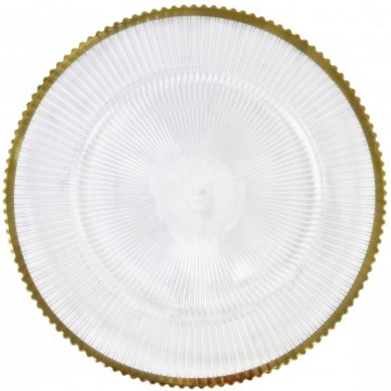 Plastové transparentné klubové taniere - 3