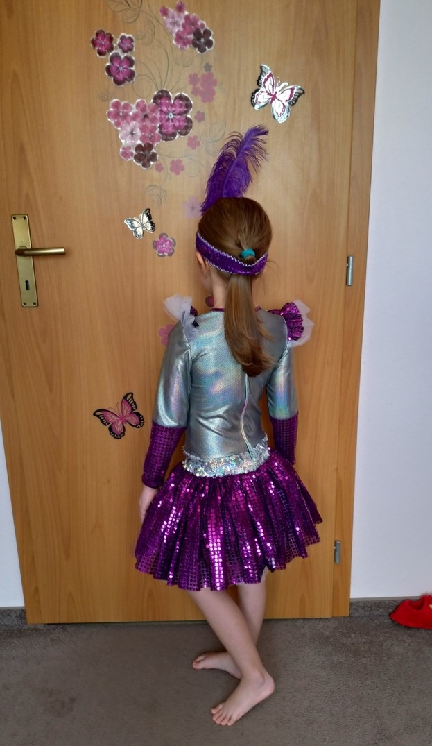 Nové detské šaty na tancovanie BAMBULA - 3