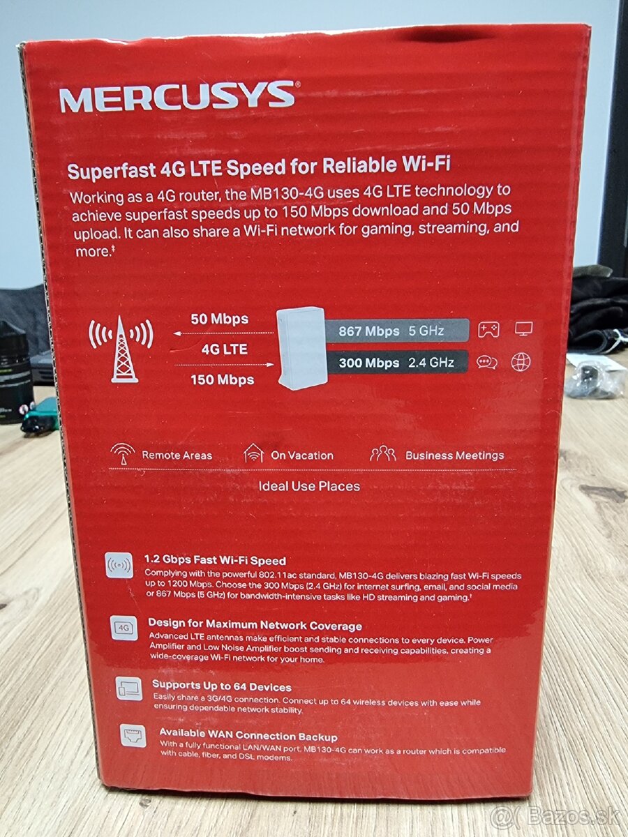 Mercusys MB130 LTE ROUTER - 3