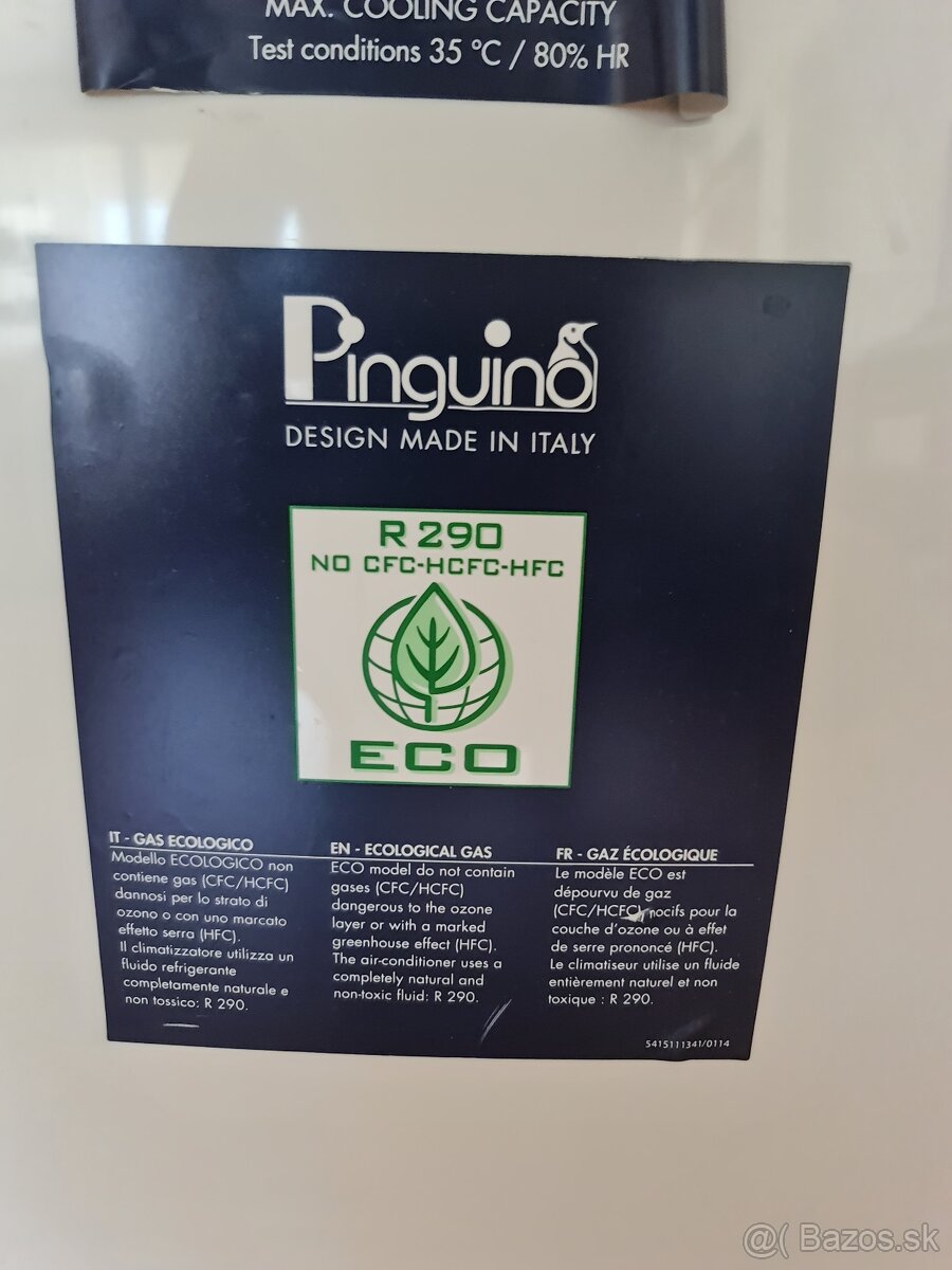 Prenosná klimatízacia DeLonghi PAC CN92 SILENT + Airlock - 3