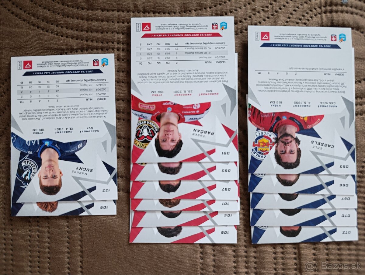 Hokejové kartičky Tipsport 25/26 - 3