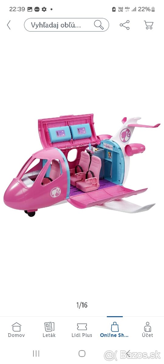 Barbie lietadlo + doplnky - 3