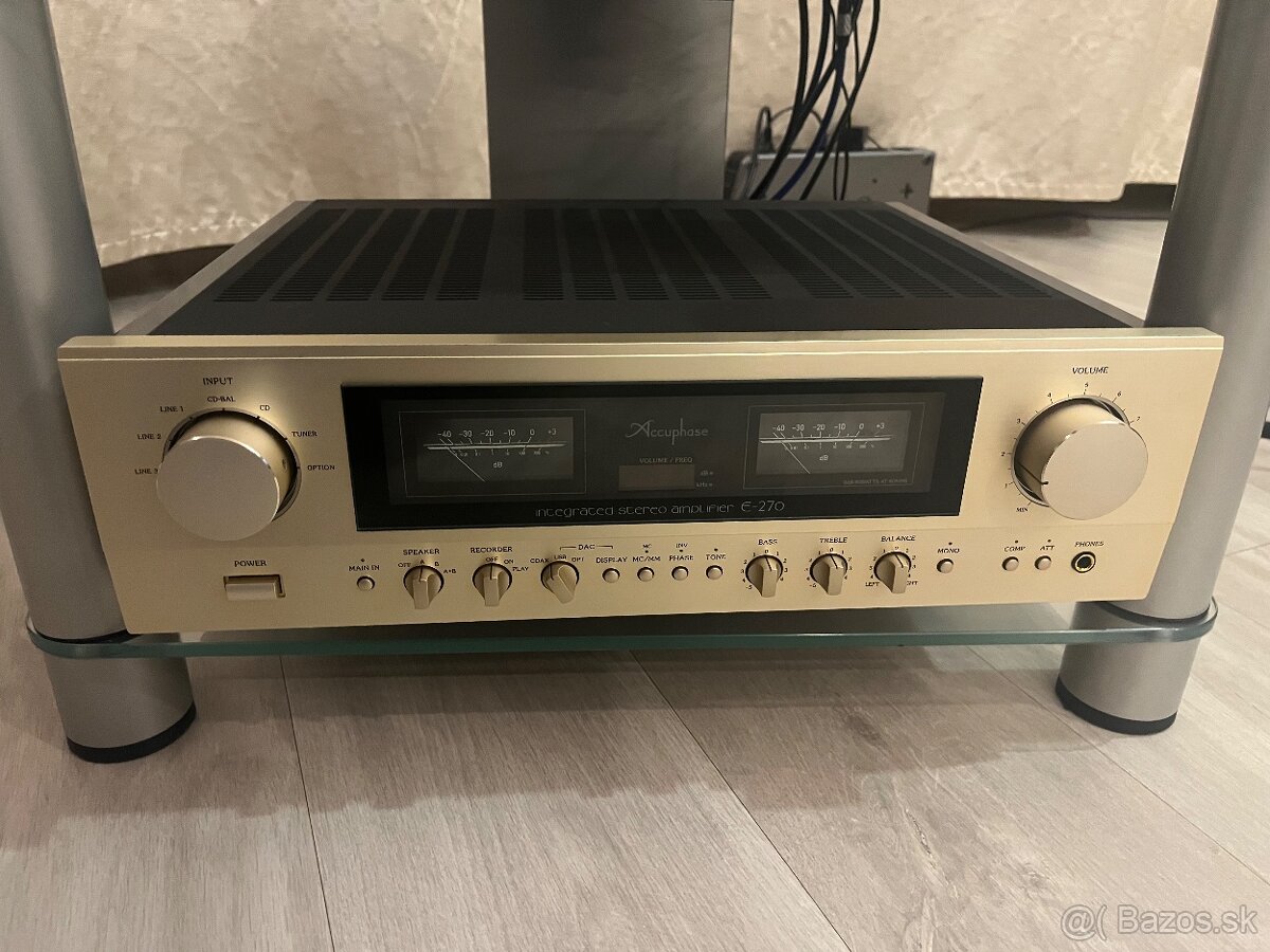Integrovaný zosilňovač ACCUPHASE E270 - Top stav - 3