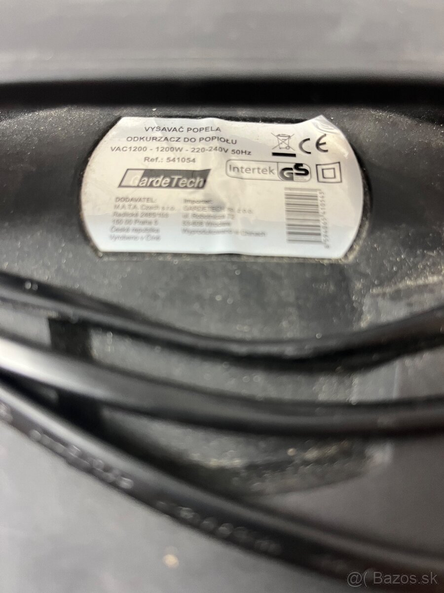Predam vysavac popola - 3