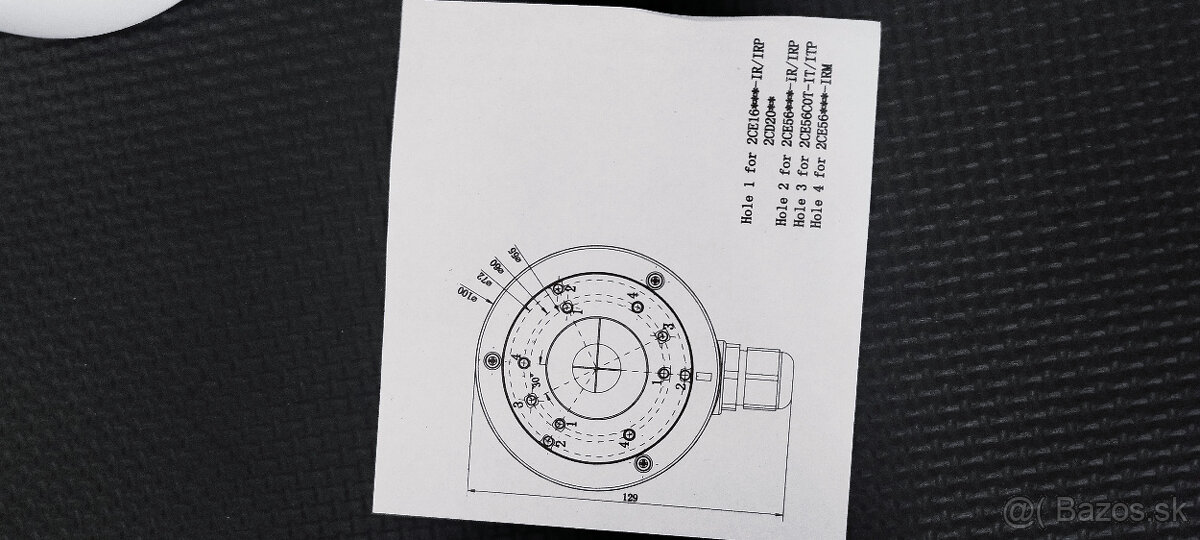 Držiak na kameru (junction box) HIKVISION DS1280ZJXS - 3