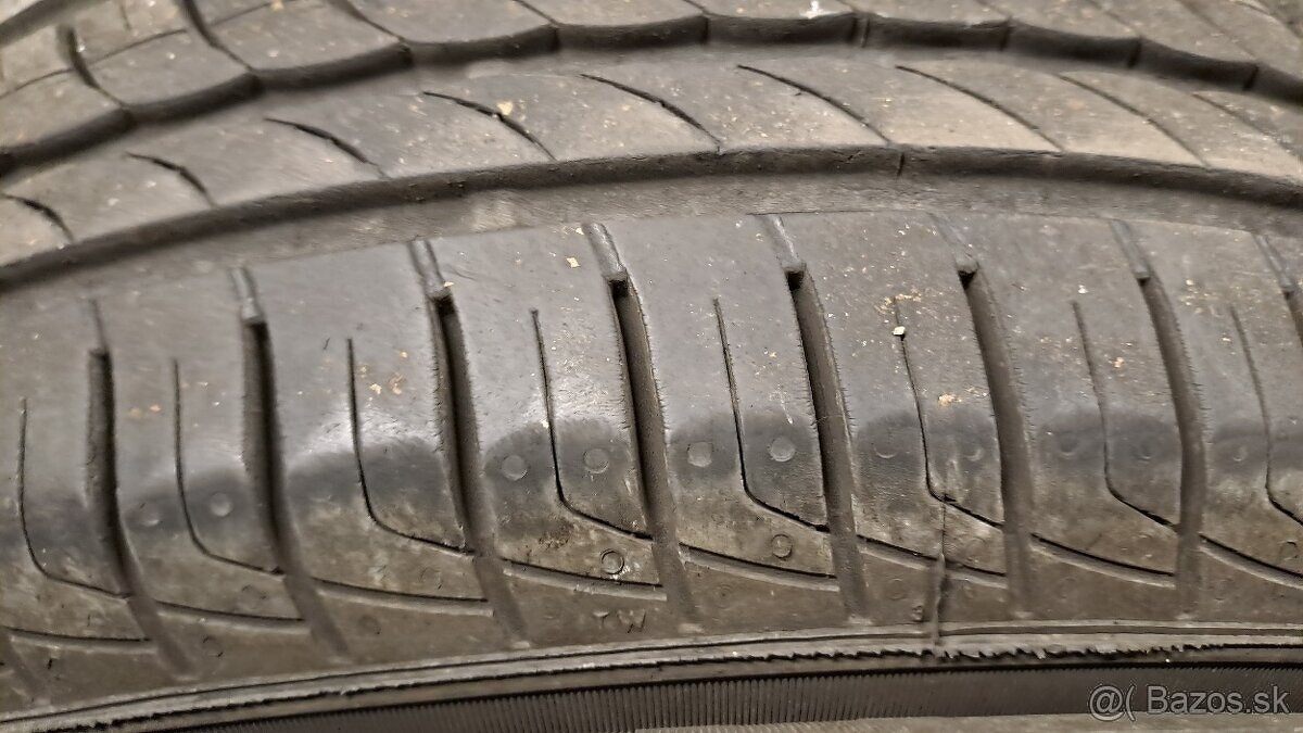 Predám 4ks jazdené letné 185/65r15-88T Pirelli - 3