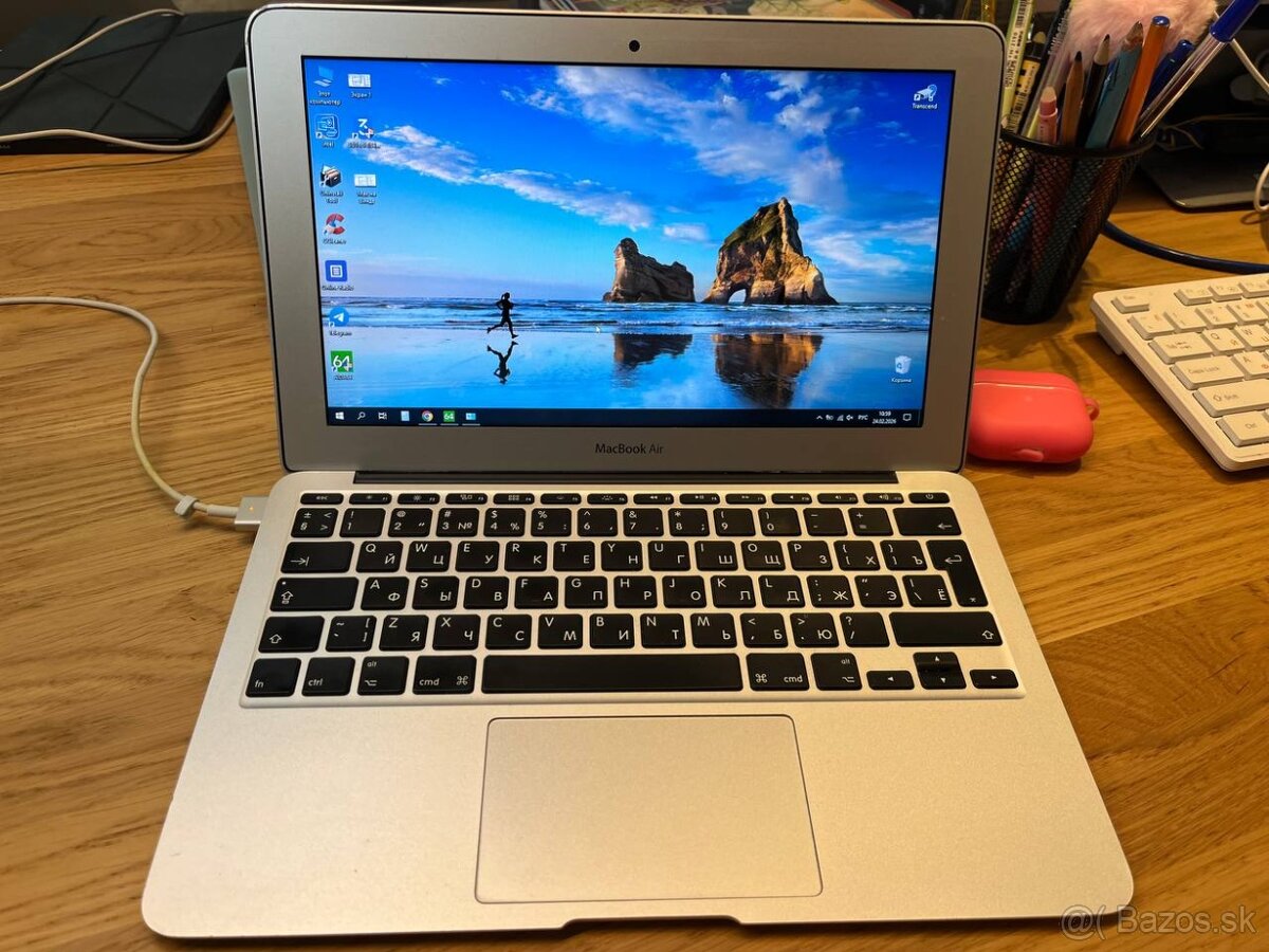 Predám MacBook Air 11" (Mid 2013) | macOS + Windows 10 | Su - 3