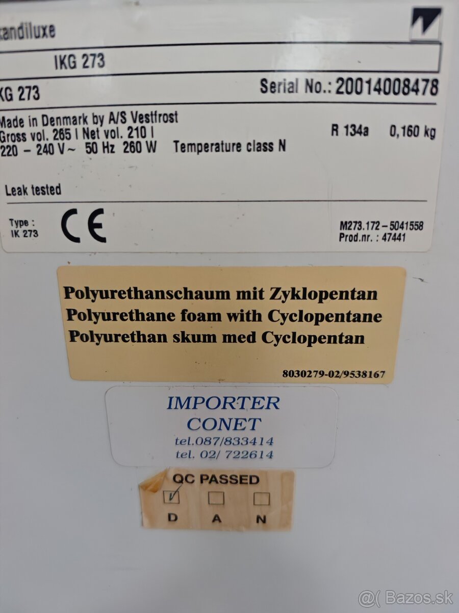 Mrazák preskleny truhlica - 3