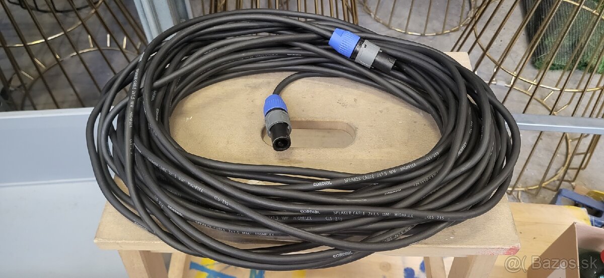 20m Repro káble Speakon (Neutrik + Cordial) - 3