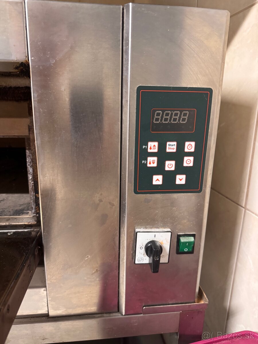 Pizza pec PIZZA GROUP prof D6L + podstavec + digestor - 3