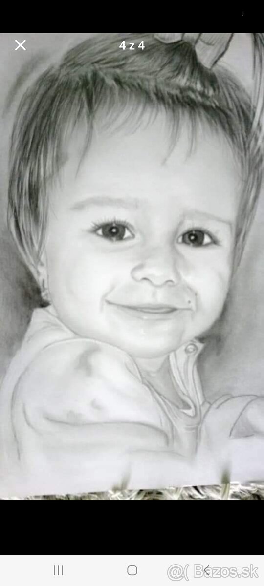 Kreslenier realistických portretov podľa fotogragie - 3