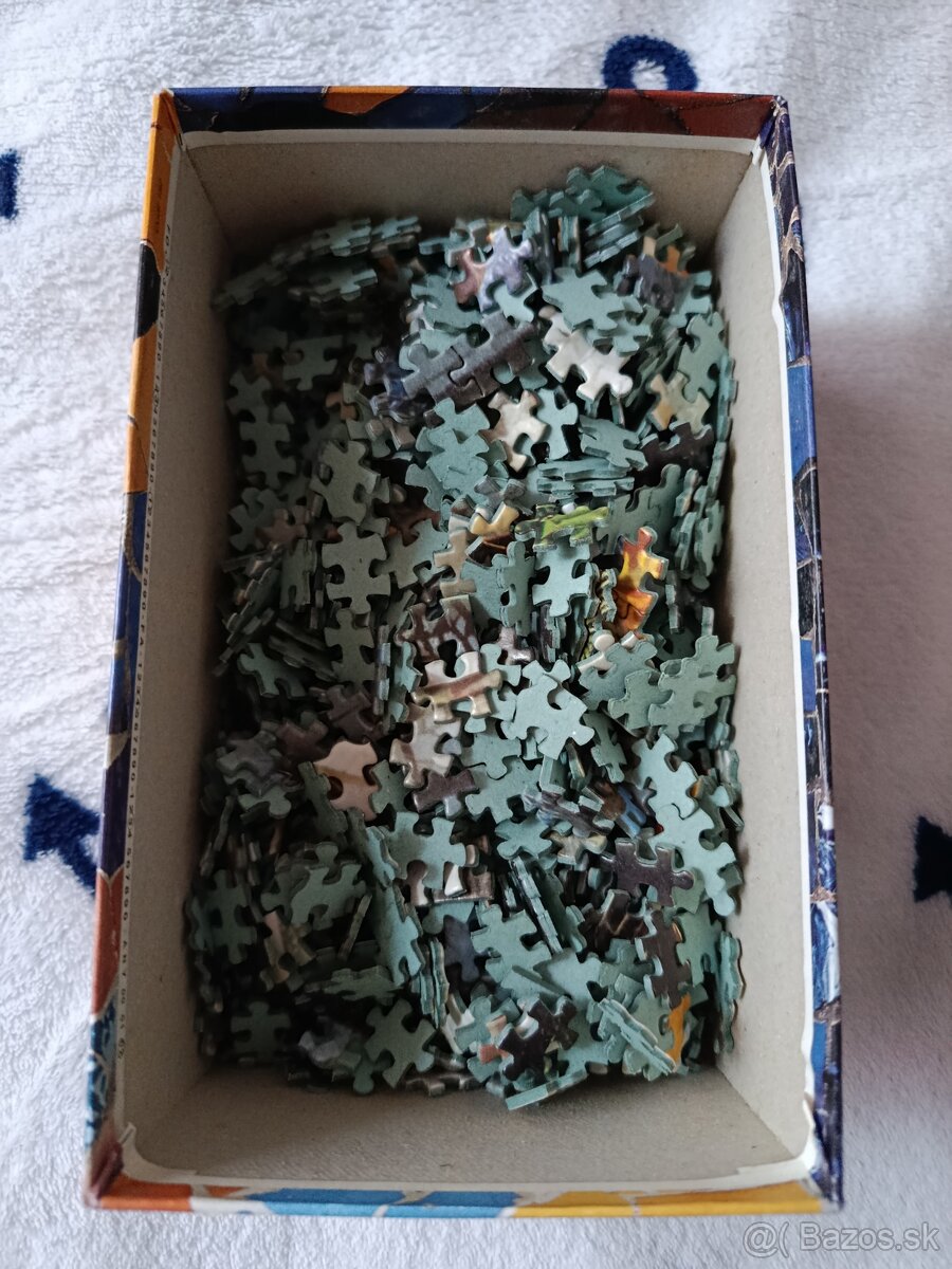 Miniatúrne puzzle A. Gaudí 1000 dielikov - 3