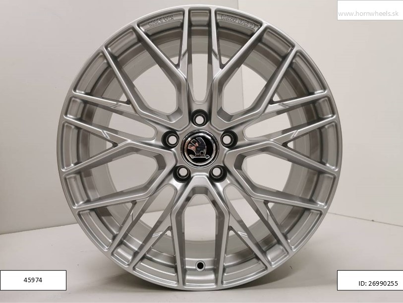 7,5J R17 5x112 ET47 Škoda Superb, Karoq alu disky 1222 - 3