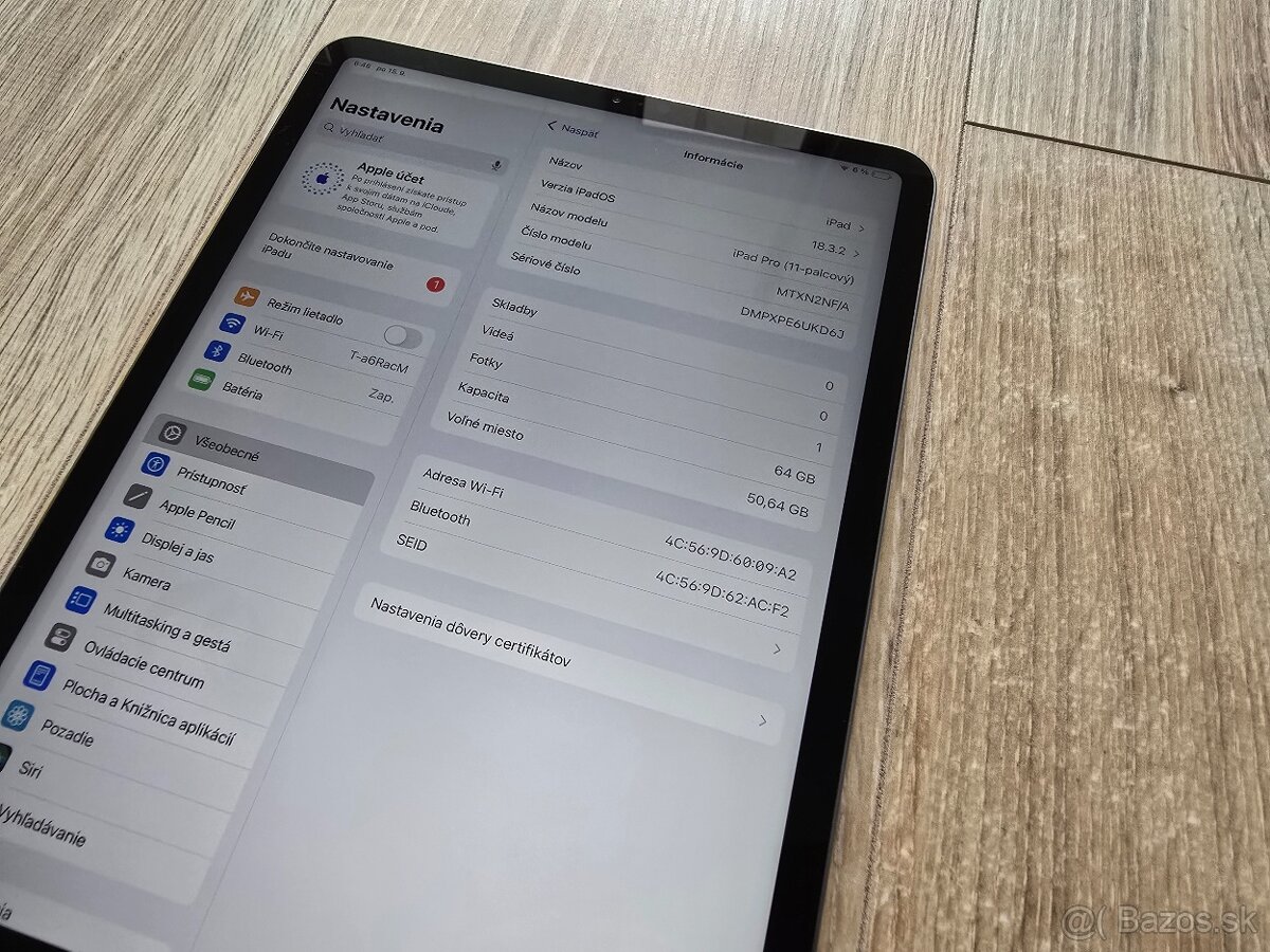 Apple iPad pro 11 1 generácie 64GB - 3