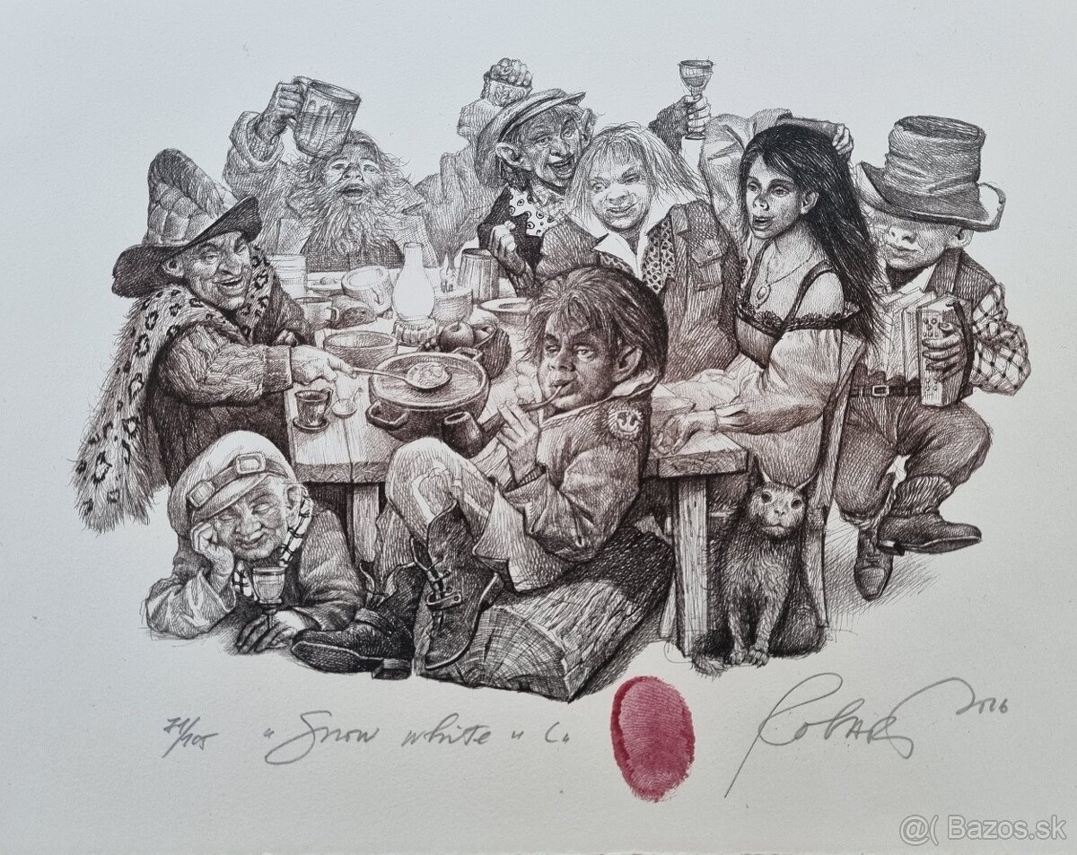 Predám grafiky-od rôznych autorov. - 3