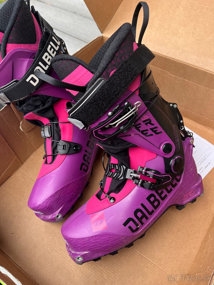 Skialpové dámske lyžiarky vel 240/245 - 3