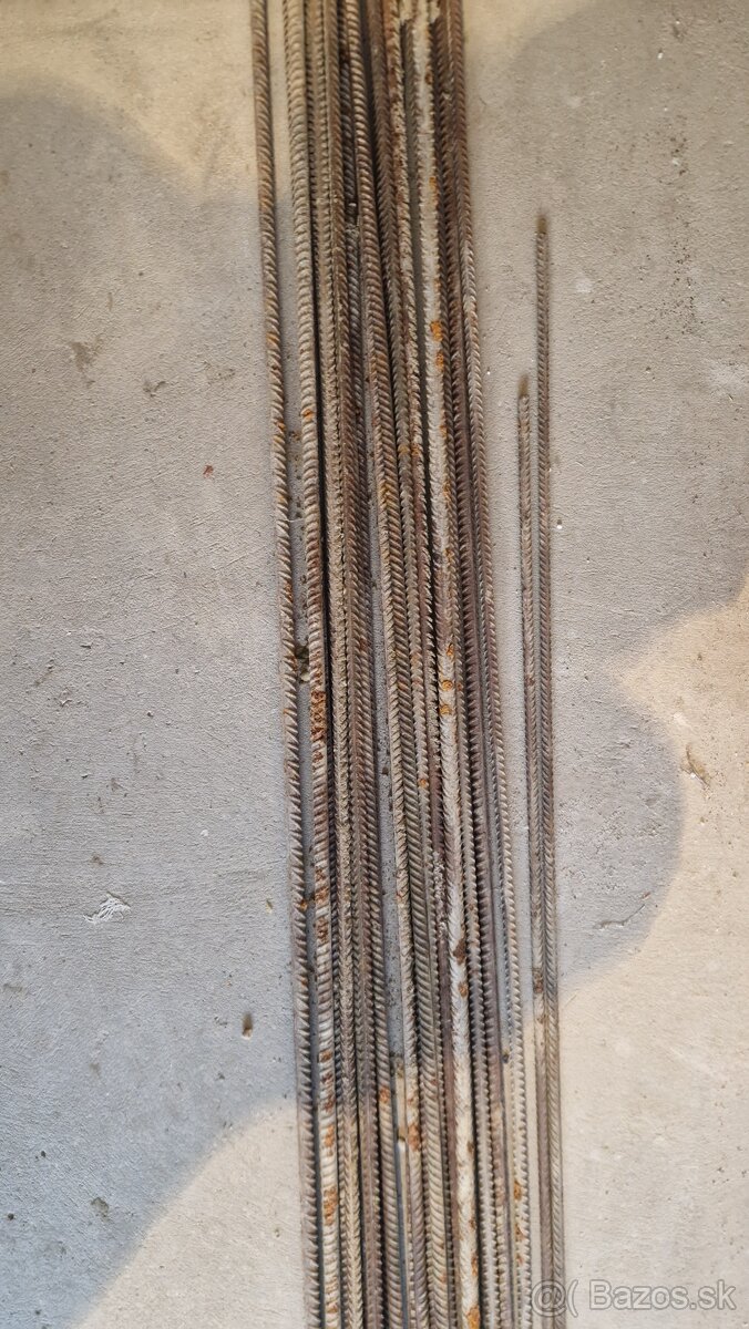 Roxory rôznych tvarov a dĺžiek + iné železo - 3