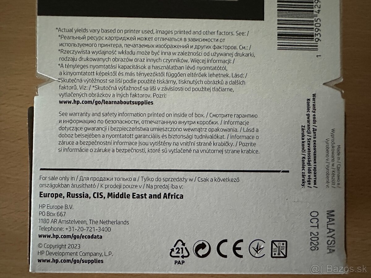 Tonery HP Ink Advantage 653 - 3