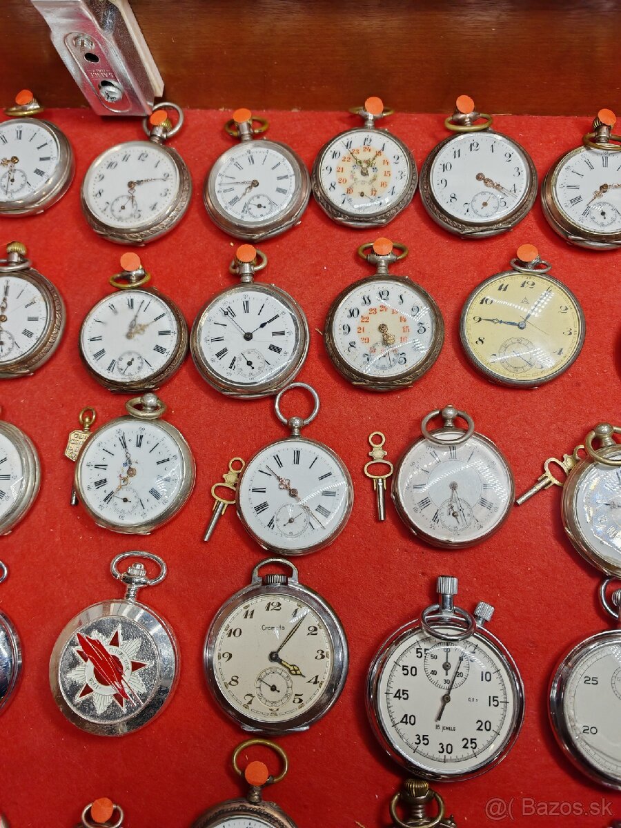 Predám zbierku vreckových hodiniek - 3