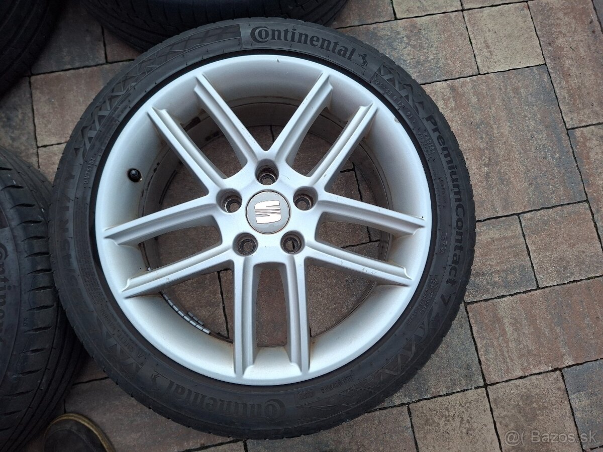 Predám org.hlinikové disky Seat--R17 - 3