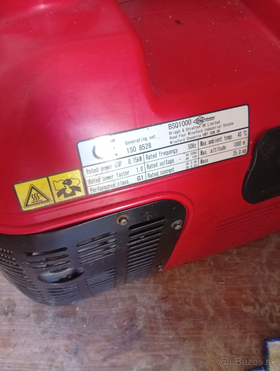 Predam elektrocentralu brigs & stratton bsq 1000 - 3