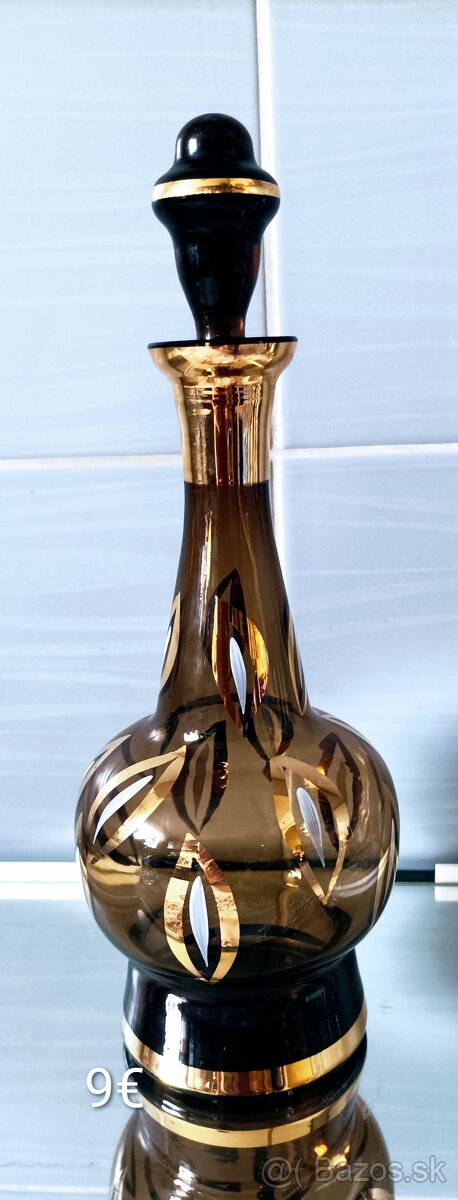 Retro sklenené karafy - 3