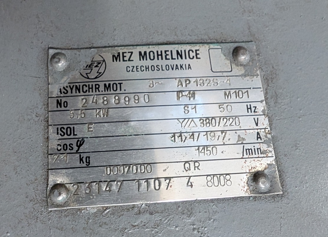 5,5kW 1450ot/min - 3