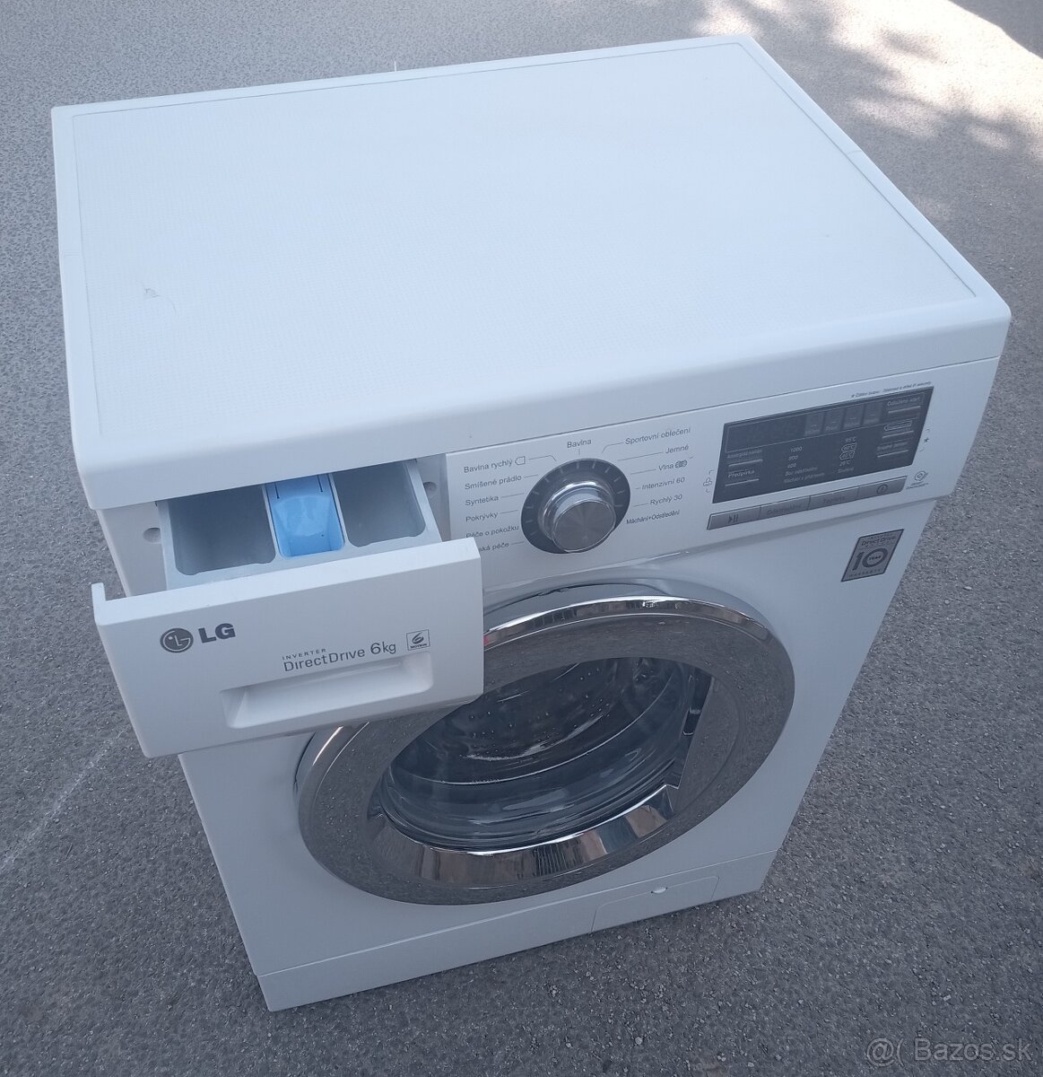 Predám plnefunkčná automatická práčka LG Direct Drive,displ. - 3