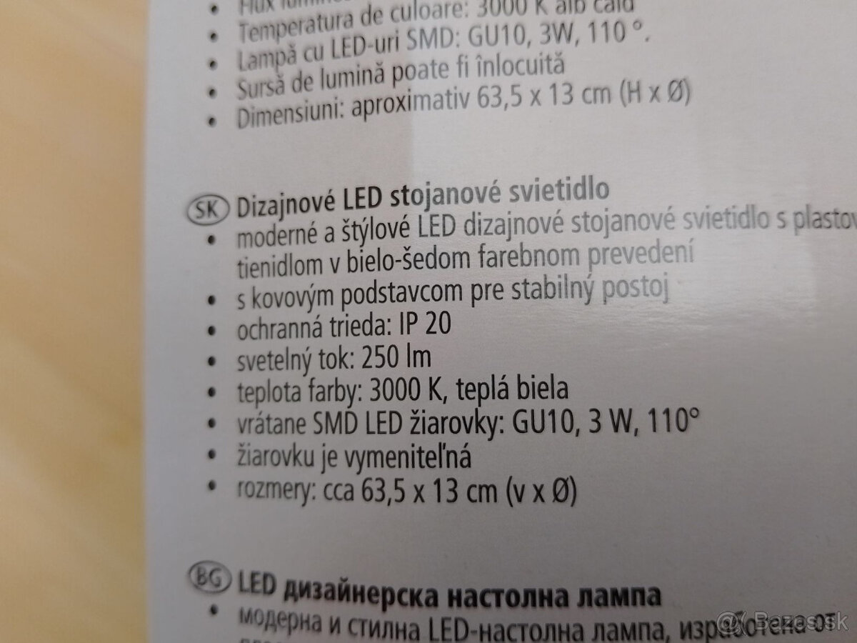 Dizajnové led svietidlo - 3