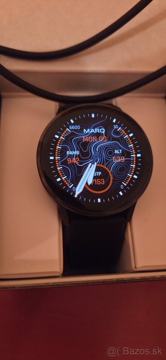 Predám Garmin Venu 4 45mm Slate/Black silicone band - 3